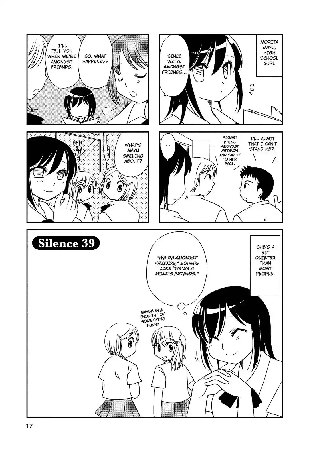 Morita-san wa Mukuchi Chapter 39 1